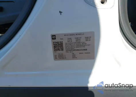 2021 Cadillac Xt6 Awd Sport из США, поврежденный, VIN 1GYKPGRS0MZ210868